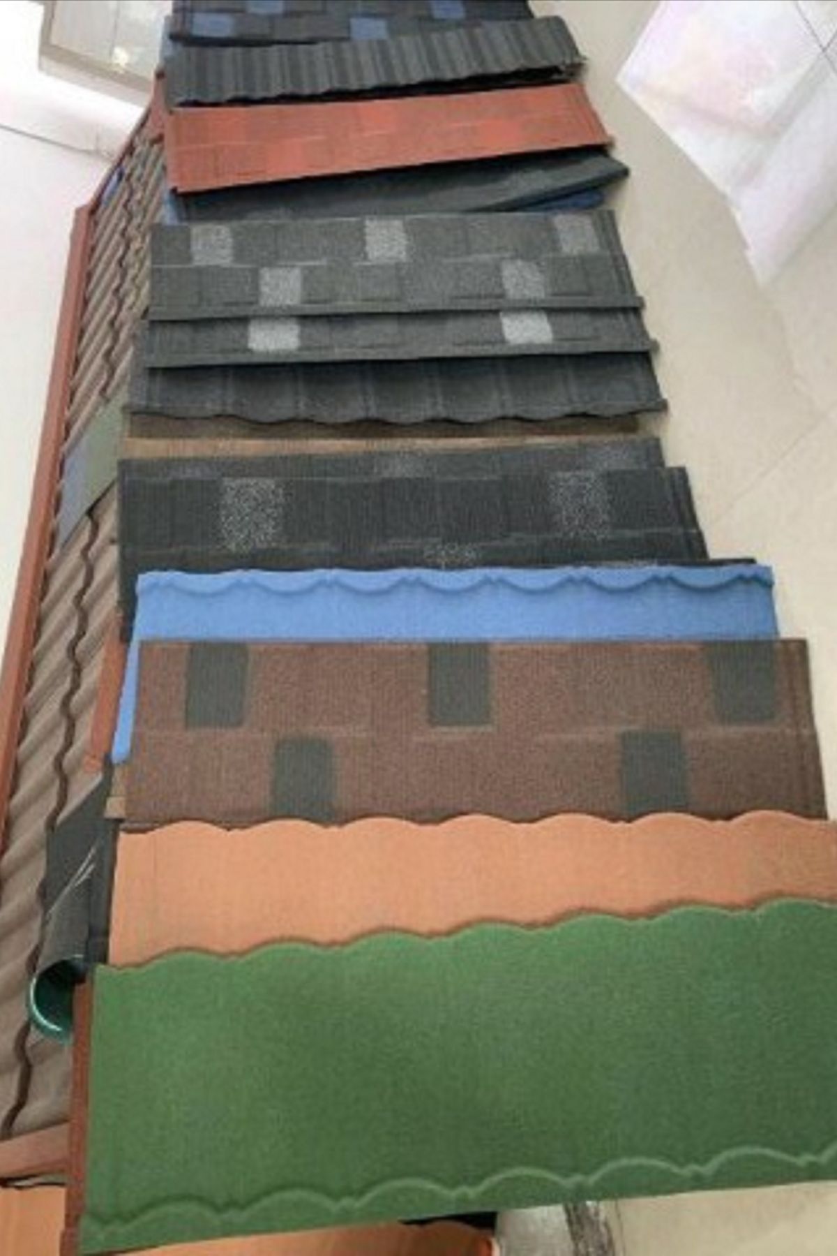 Step tile roofing