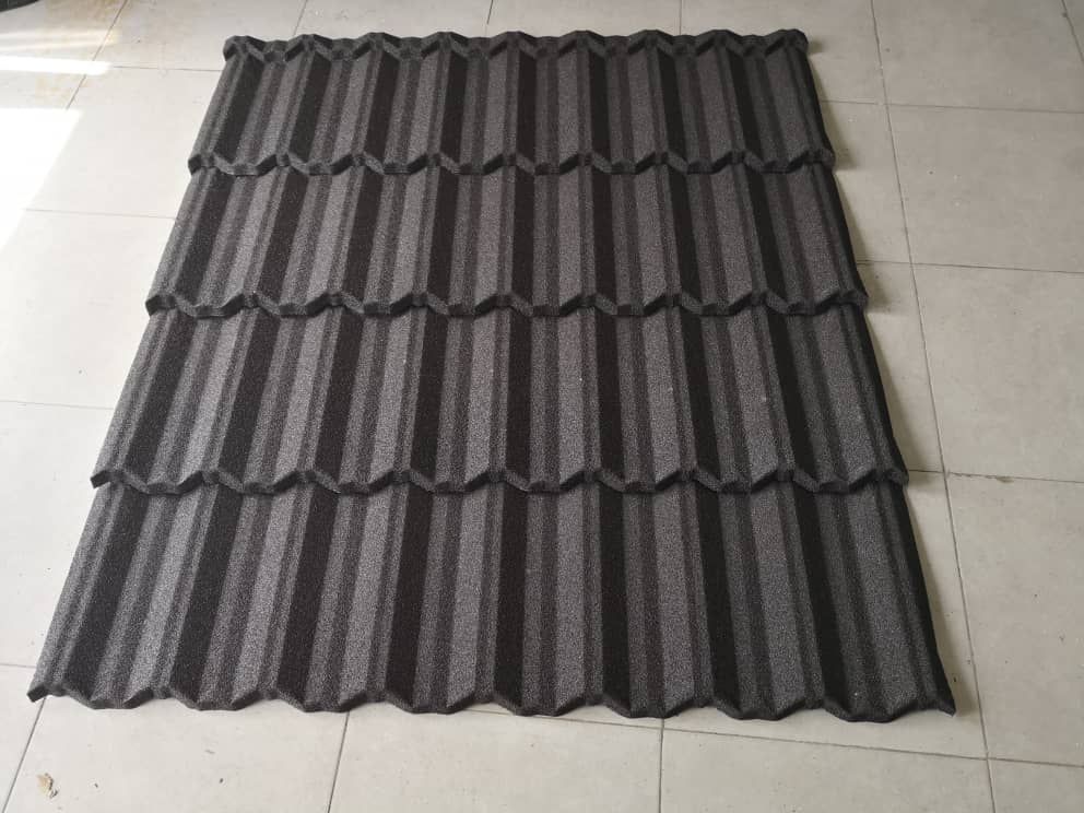 Step tile roofing